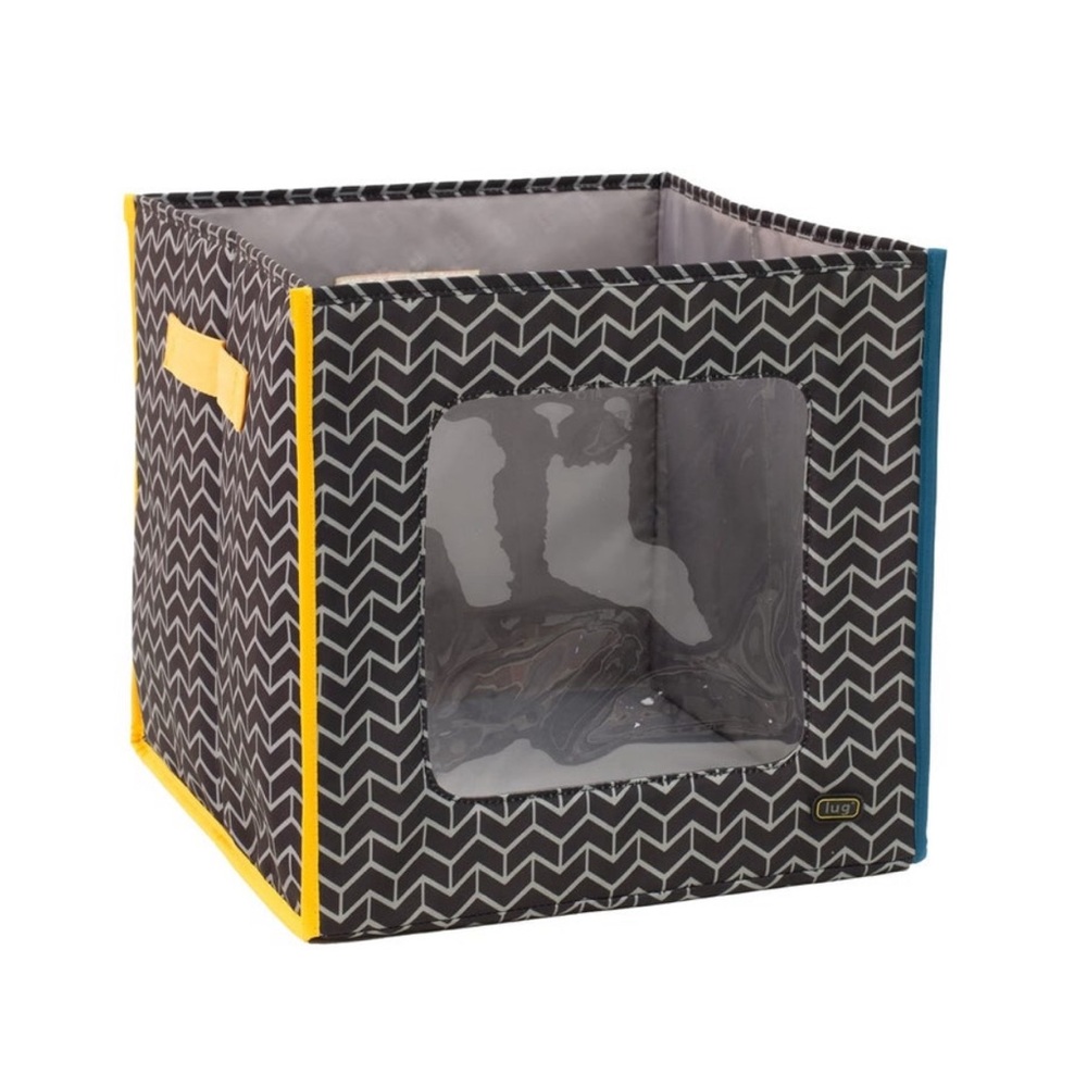 Lug Hide N’ Seek Storage Cube NWT Plum Owl